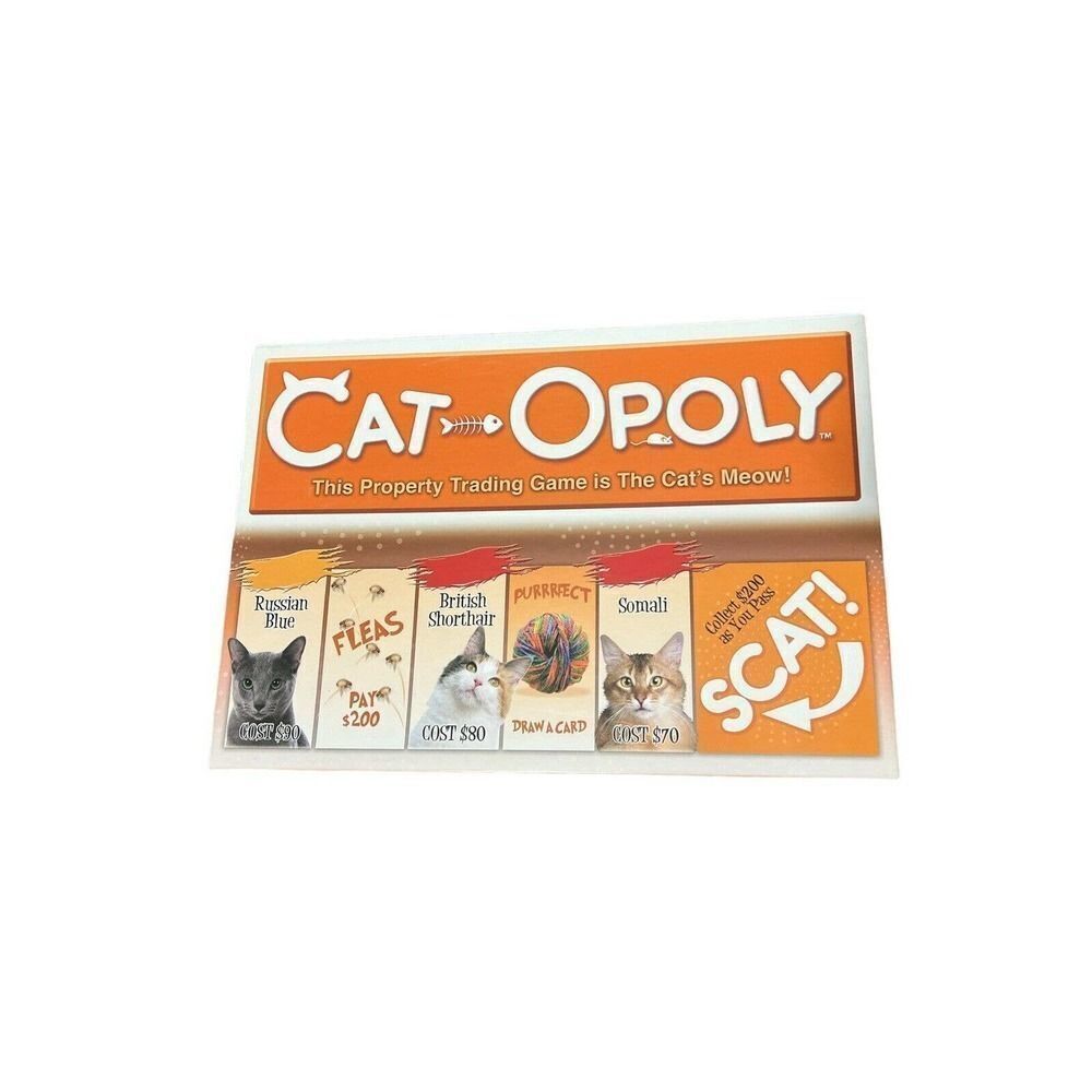 Cat-Opoly Board Game Late For the Sky 2013